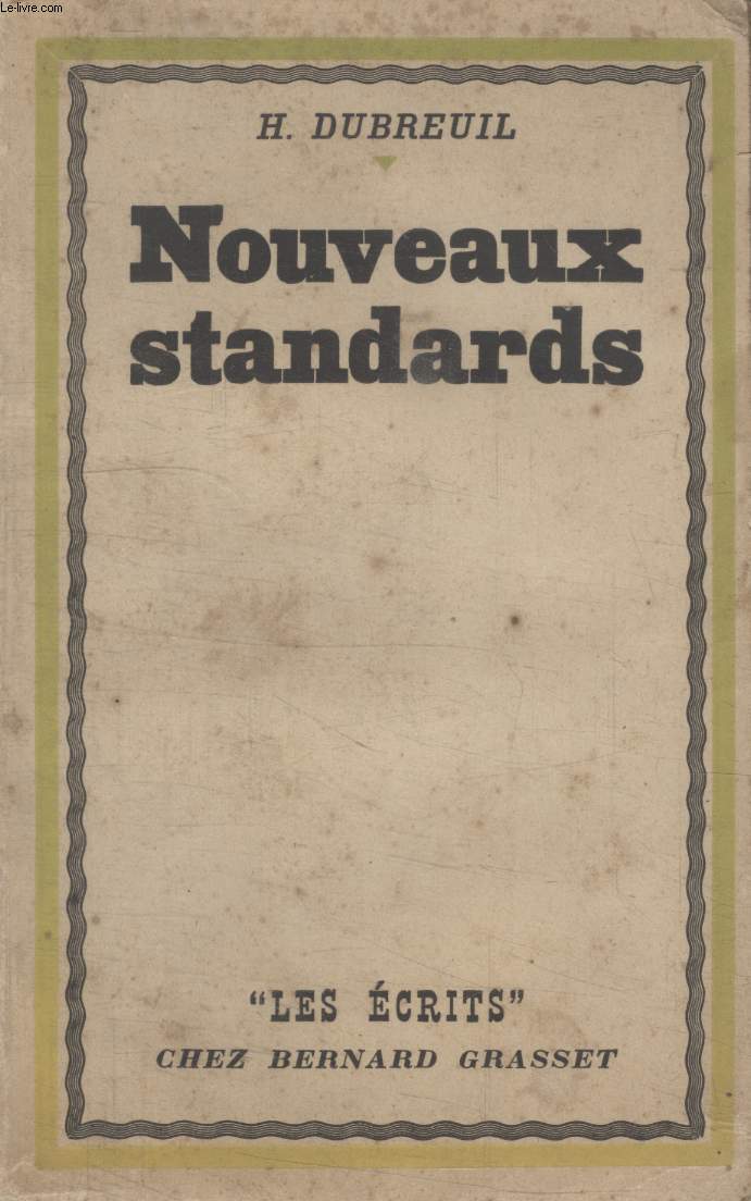 NOUVEAUX STANDARDS.