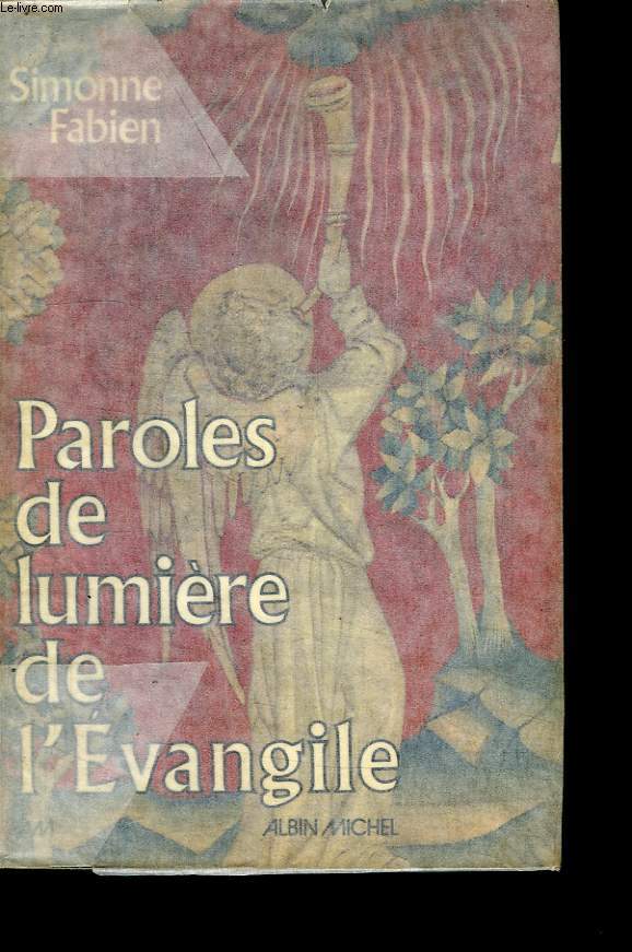 PAROLES DE LUMIERE DE L AVANGILE.