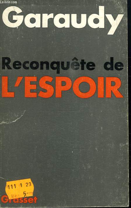 RECONQUETE DE L ESPOIR.