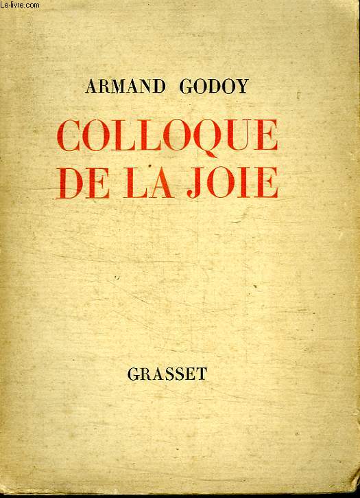 COLLOQUE DE LA JOIE.