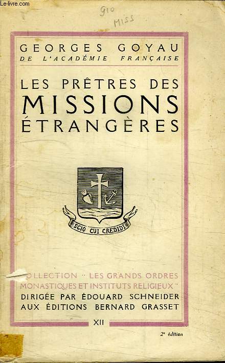 LES PRETRES DES MISSIONS ETRANGERES.