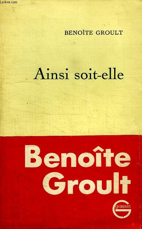 AINSI SOIT-ELLE.