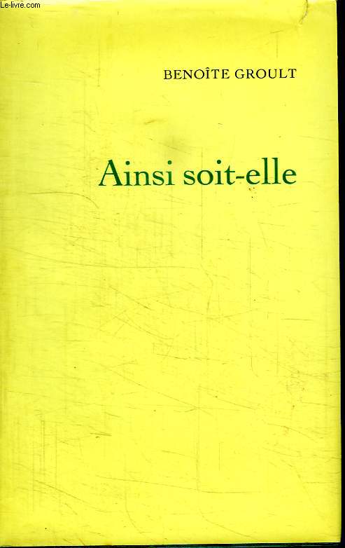 AINSI SOIT ELLE.