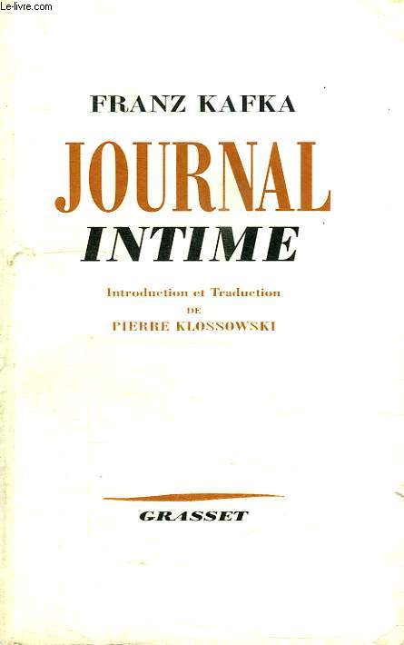 JOURNAL INTIME.