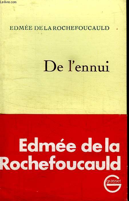 DE L ENNUI.