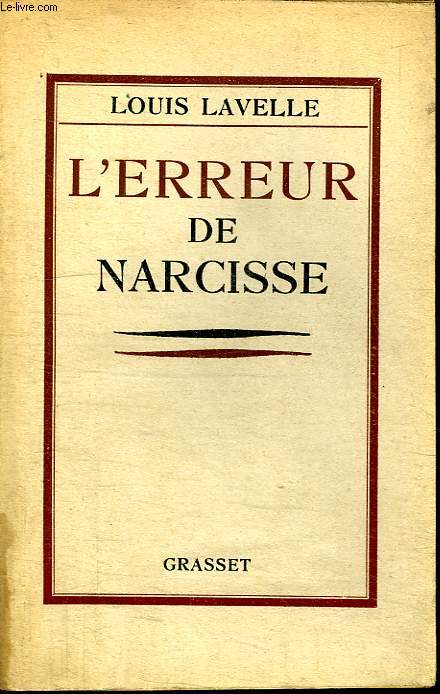 L ERREUR DE NARCISSE.