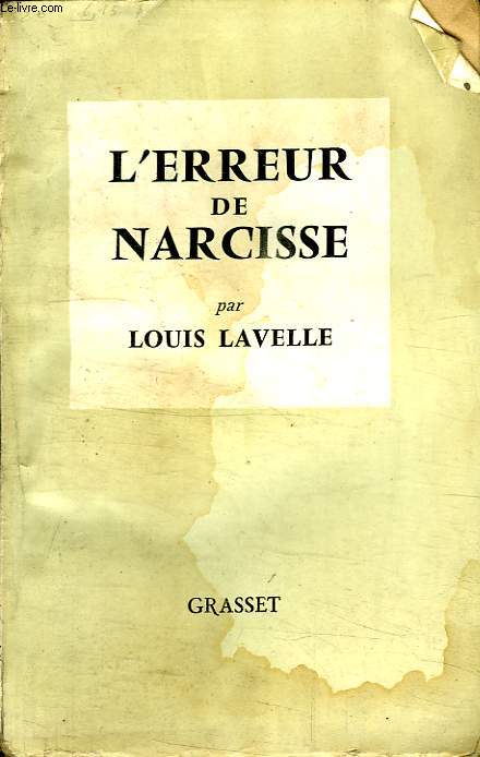 L ERREUR DE NARCISSE.