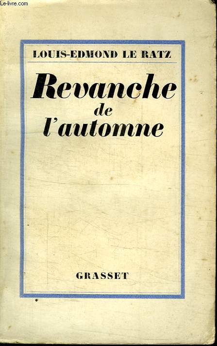 REVANCHE DE L AUTOMNE.