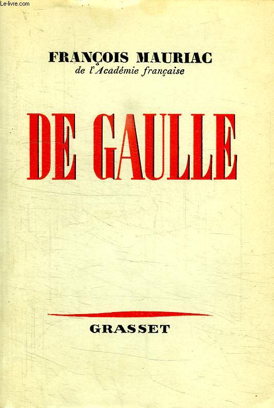 DE GAULLE.