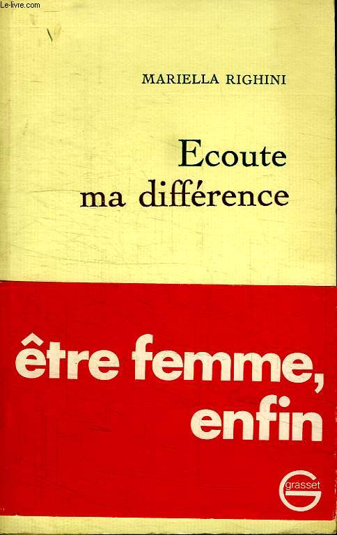 ECOUTE MA DIFFERENCE.