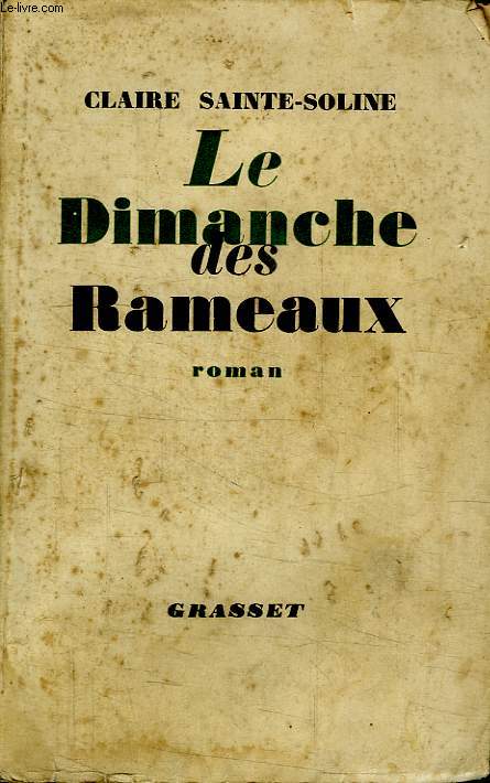 LE DIMANCHE DES RAMEAUX.