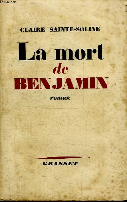 LA MORT DE BENJAMIN.