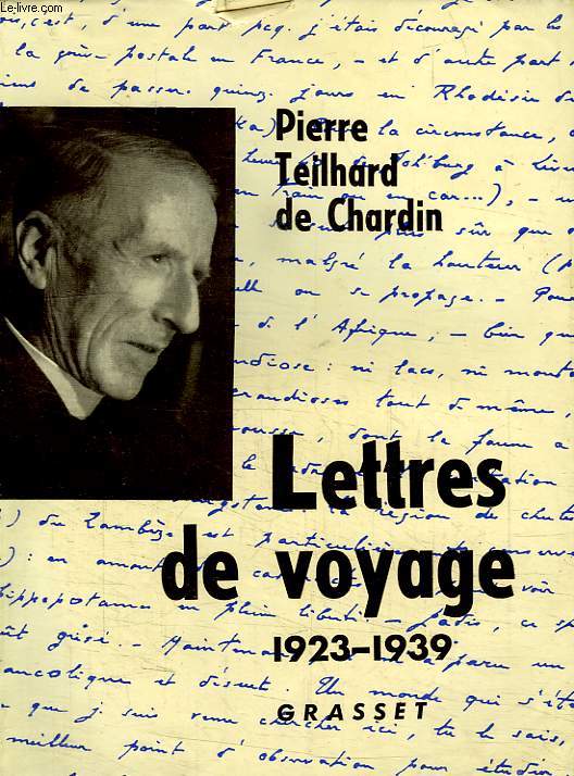 LETTRES DE VOYAGE. 1923-1939.