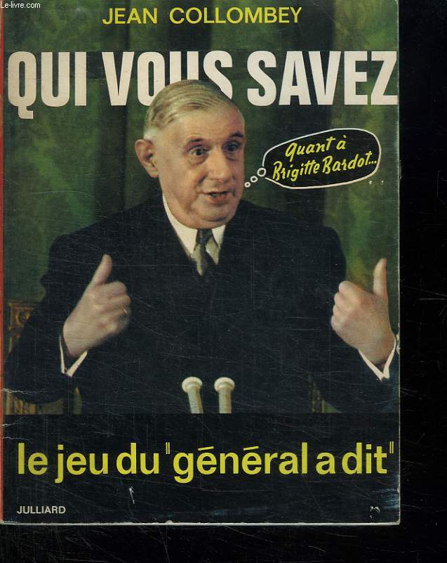 QUI VOUS SAVEZ. LE JEU DU 