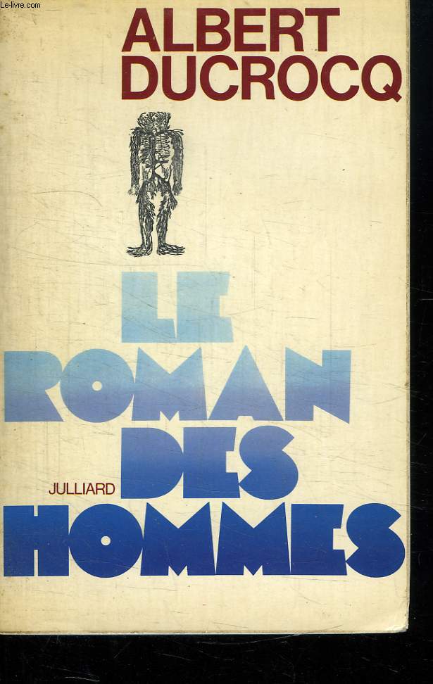 LE ROMAN DES HOMMES.