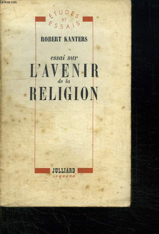 ESSAI SUR L AVENIR DE LA RELIGION.