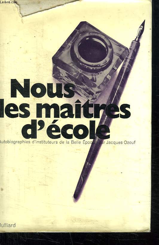 NOUS LES MAITRES D ECOLE.