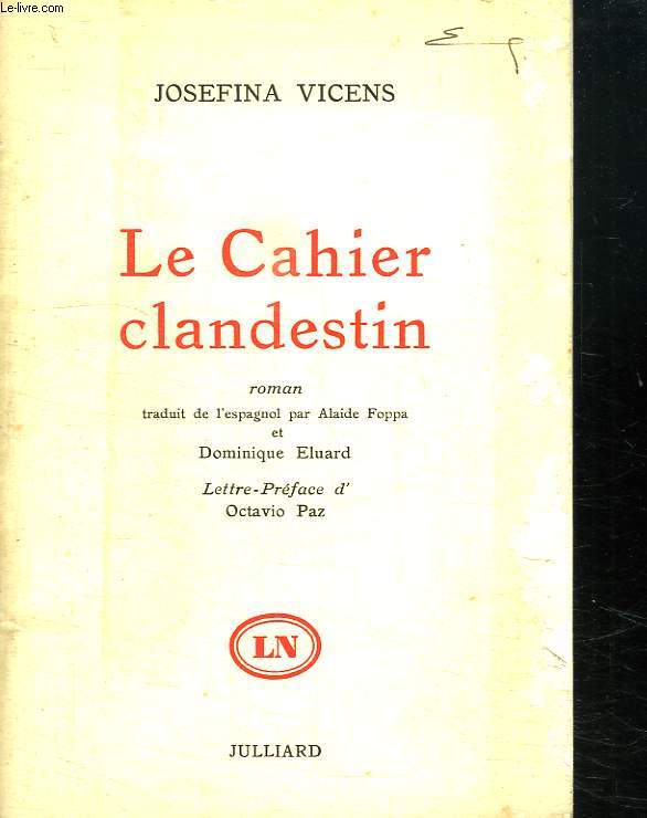 LE CAHIER CLANDESTIN.