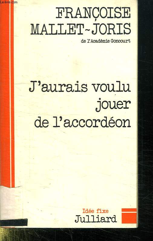 J AURAIS VOULU JOUER DE L ACCORDEON.