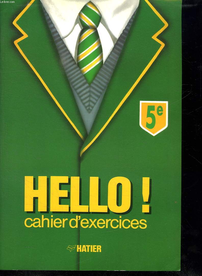 HELLO 5e. CAHIER D EXERCICES.