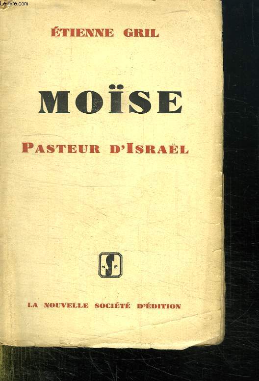 MOISE. PASTEUR D ISRAEL.