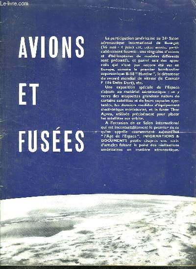 AVIONS ET FUSEES.