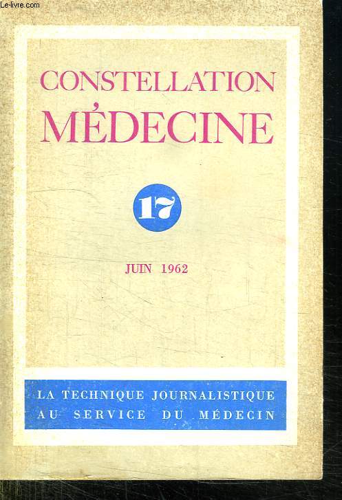 CONSTELLATION MEDECINE.17. JUIN 1962.