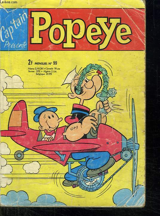 CAP TAIN PRESENTE: POPEYE. N 99.