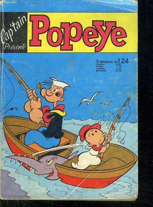 CAP TAIN PRESENTE: POPEYE. N 124.