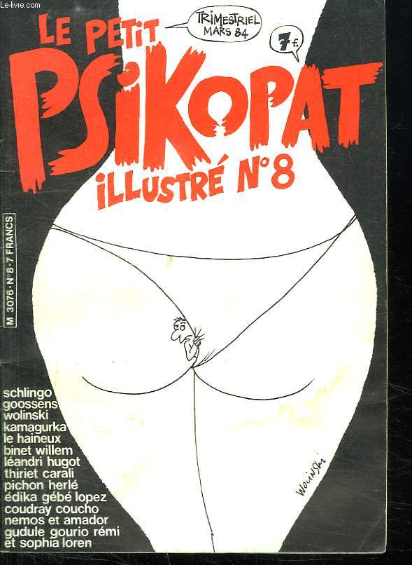 LE PETIT PSIKOPAT ILLUSTRE N 8. MARS 84.
