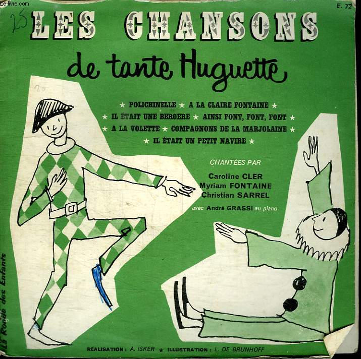 LES CHANSONS DE TANTE HUGUETTE.