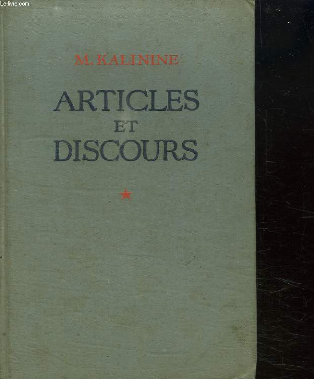 ARTICLES ET DISCOURS. 1941 - 1943.