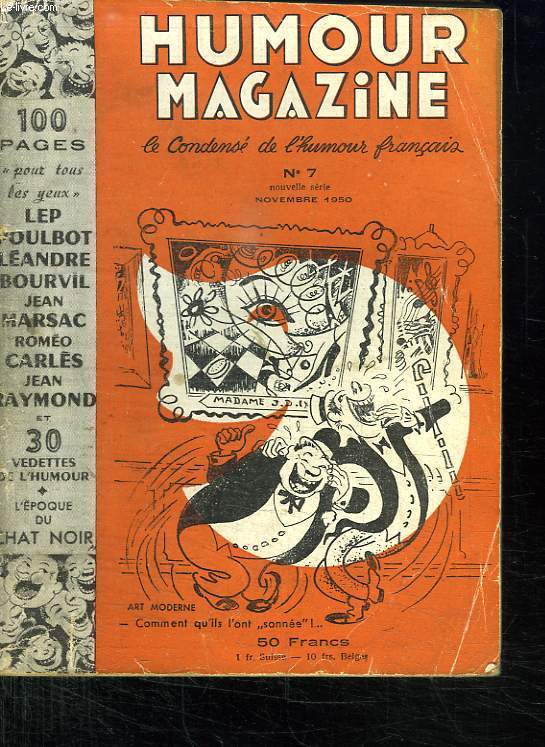 HUMOUR MAGAZINE N 7.