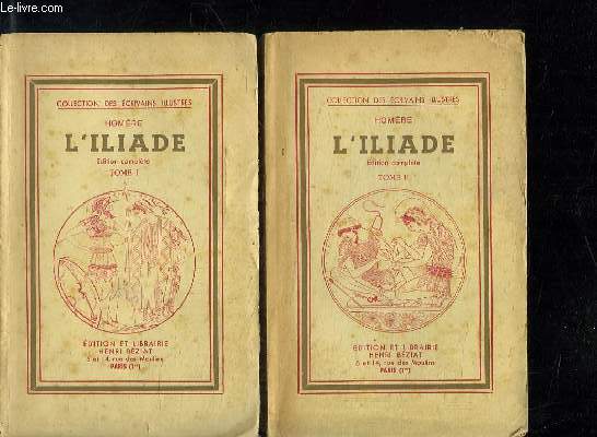 L ILIADE. EN DEUX TOMES.