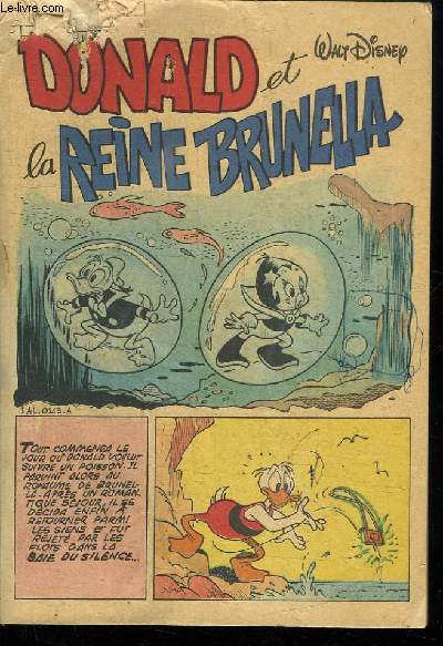 DONALD ET LA REINE BRUNELLA. N 13.