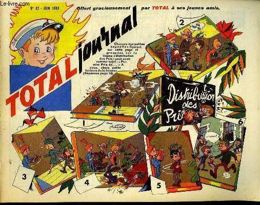 TOTAL JOURNAL N 32 JUIN 1963. DISTRIBUTION DES PRIX.