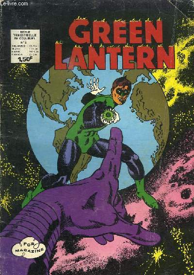 GREEN LANTERN N 2. PRISONNIER DU MASQUE DORE.
