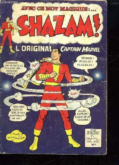 SHAZAM ! N 5. L ORIGINAL CAPTAIN MARVEL.