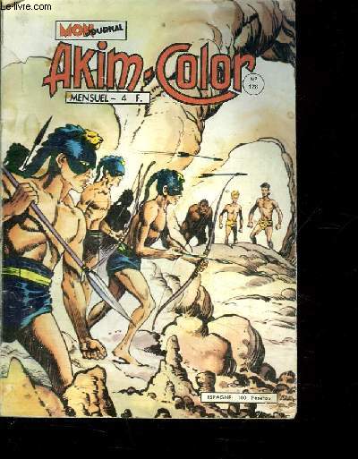 AKIM COLOR N 128. LES DRAGONS VERTS.