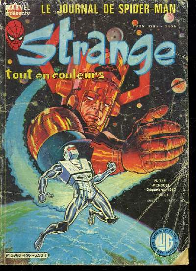 STRANGE N 156. DECEMBRE 1982. L EVASION.