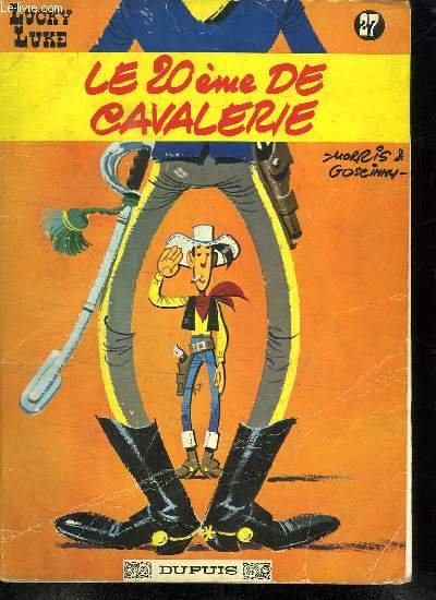 LUCKY LUKE N 27. LE 20 EM DE CAVALERIE.