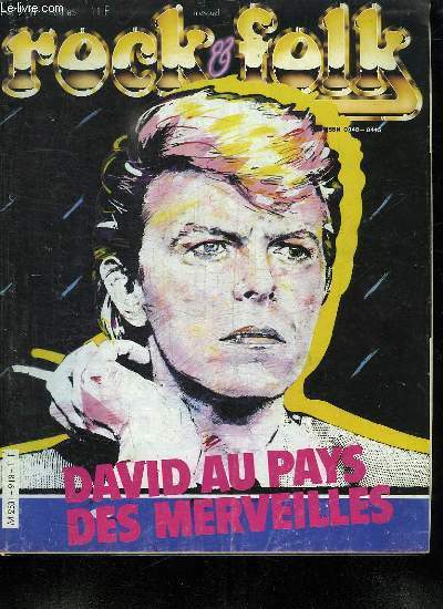 ROCK ET FOLK N 218. SOMMAIRE: DAVID BOWIE. DON HELEY. EDDI MURPHY. JEAN MICHEL JARRE...
