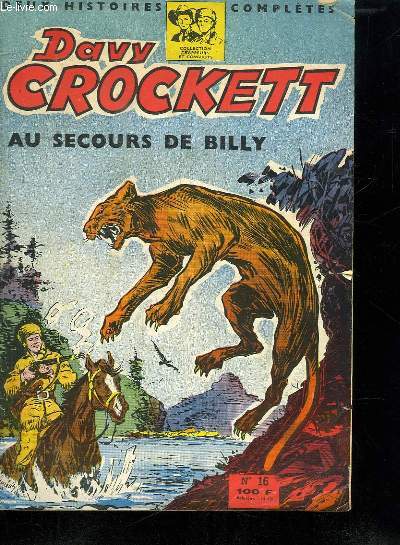 DAVY CROCKETT AU SECOURS DE BILLY. N 16.