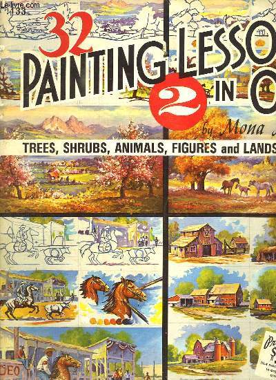 32 PAINTING LESSONS IN OIL N 2. TEXTE EN ANGLAIS.