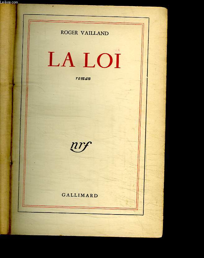 LA LOI.