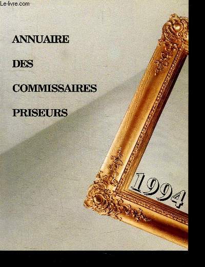 ANNUAIRE DES COMMISSAIRES PRISEURS. FRANCE 1994.
