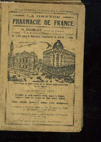 LA GRANDE PHARMACIE DE FRANCE.