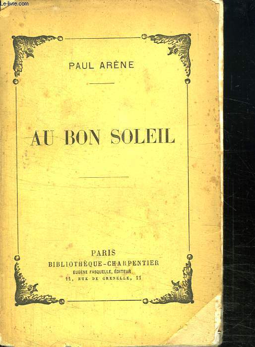 AU BON SOLEIL.