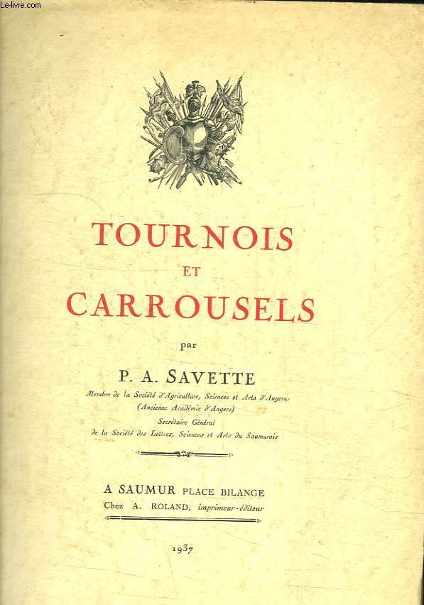 TOURNOIS ET CARROUSELS.