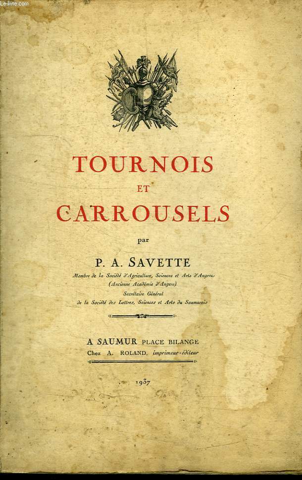 TOURNOIS ET CARROUSELS.